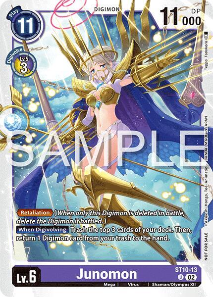 Junomon (Time Stranger Demo Deck), Digimon Demo Deck Exclusive Cards ST10-13 U