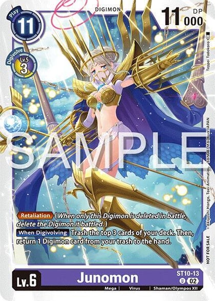 Junomon (Time Stranger Demo Deck), Digimon Demo Deck Exclusive Cards ST10-13 U