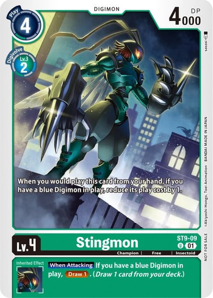 Stingmon (ST9-09) (NYCC 2023 Demo Deck), Digimon Demo Deck Exclusive Cards ST9-09 U