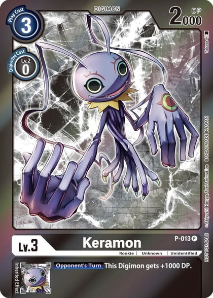 Keramon - P-013 (Event Pack 3), Digimon Promotion Cards P-013 P