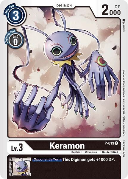Keramon - P-013, Digimon Promotion Cards P-013 P