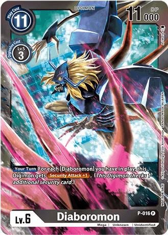 Diaboromon (Gift Box 2022), Digimon Promotion Cards P-016 P