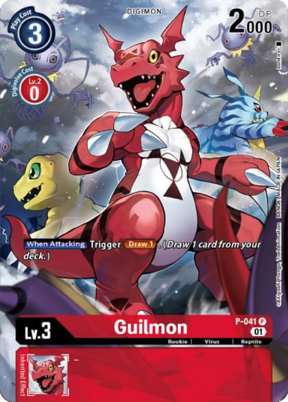 Guilmon (Digimon Royal Knights Card Set), Digimon Promotion Cards P-041 P