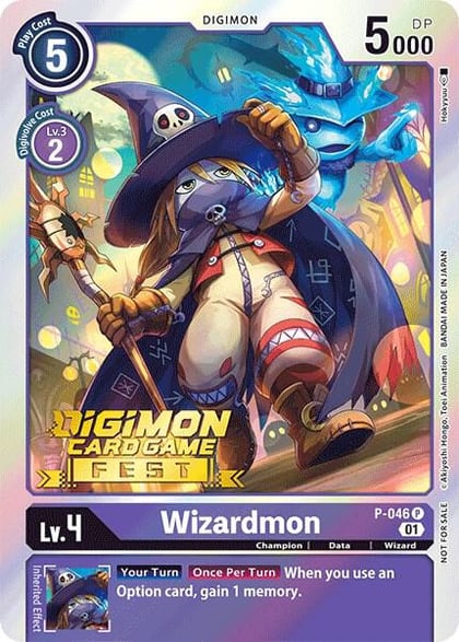 Wizardmon (Digimon Card Game Fest 2022), Digimon Promotion Cards P-046 P