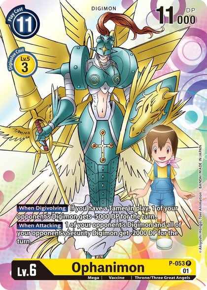 Ophanimon, Digimon Promotion Cards P-053 P