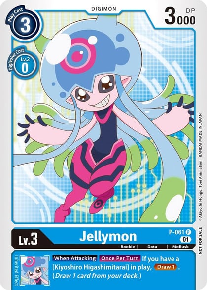Jellymon (Official Tournament Pack Vol.5), Digimon Promotion Cards P-061 P