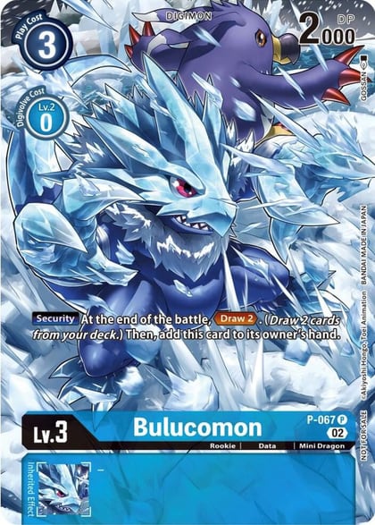 Bulucomon - P-067 (Official Tournament Pack Vol.10), Digimon Promotion Cards P-067 P