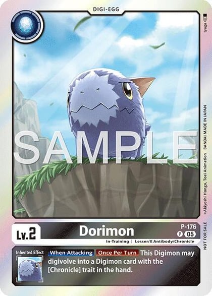 Dorimon (Event Pack 8), Digimon Promotion Cards P-176 P