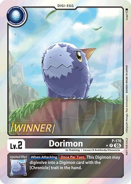 Dorimon (Store Tournament 2025 Vol.2 Winner Pack), Digimon Promotion Cards P-176 P