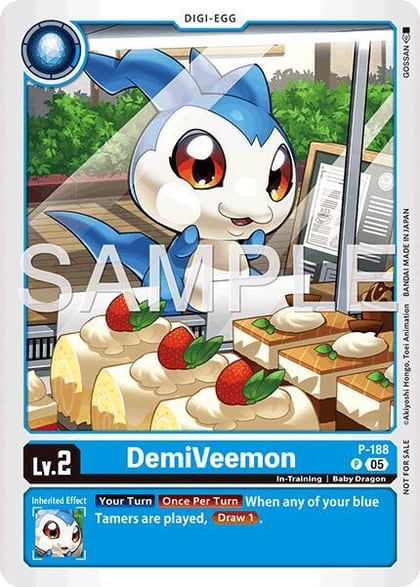 DemiVeemon (Store Tournament 2025 Vol.3 Participation Pack), Digimon Promotion Cards P-188 P
