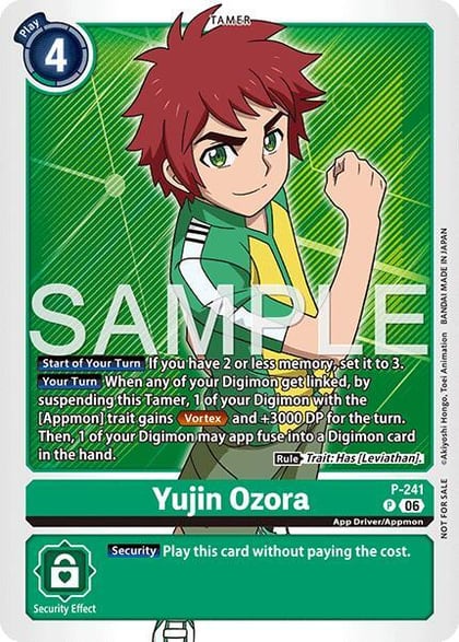 Yujin Ozora (Official Store Tournament 2026 Vol. 3 Participant), Digimon Promotion Cards P-241 P