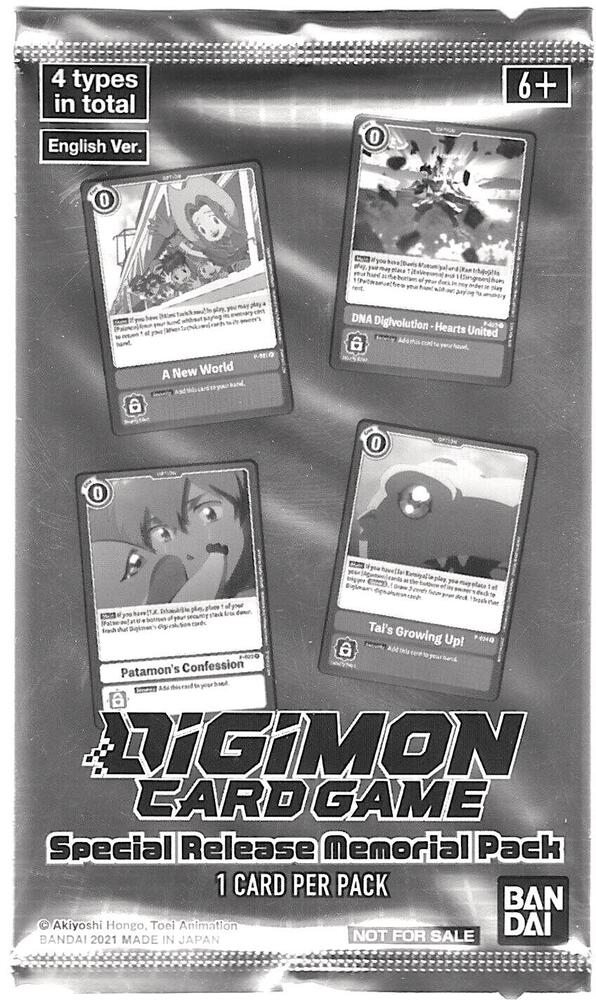 Special Release Memorial Pack, Digimon Promotion Cards P242659