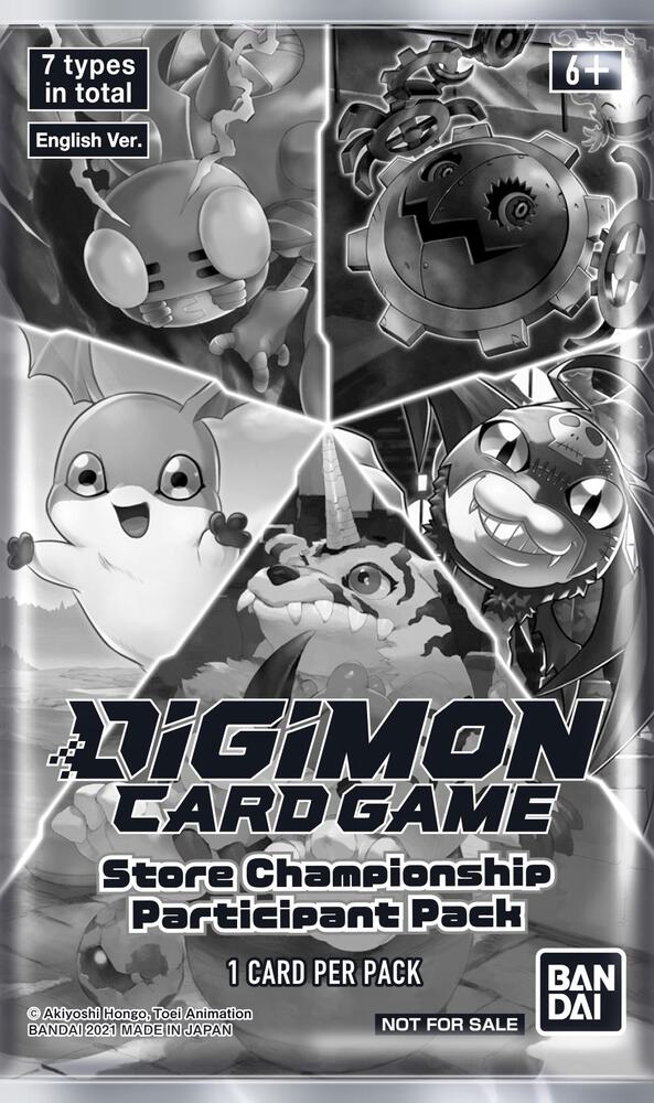 Store Championship Participant Pack, Digimon Promotion Cards P248809