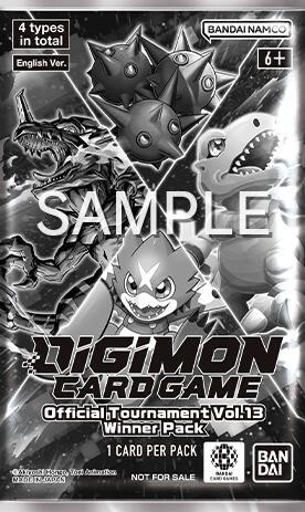 Official Tournament Vol.13 Winner Pack, Digimon Promotion Cards P550309