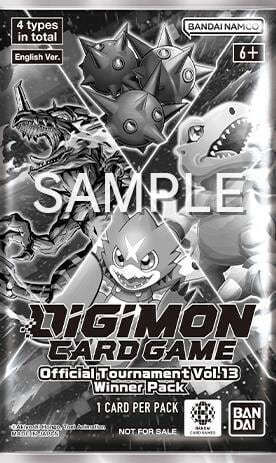 Official Tournament Vol.13 Winner Pack, Digimon Promotion Cards P550309