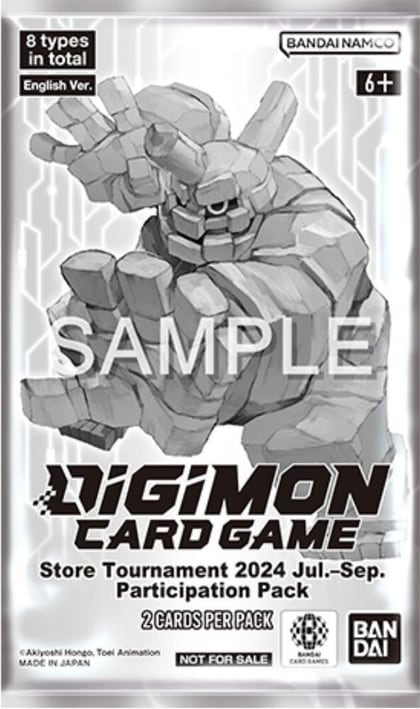 Store Tournament 2024 Jul.-Sep. Participation Pack, Digimon Promotion Cards P557332