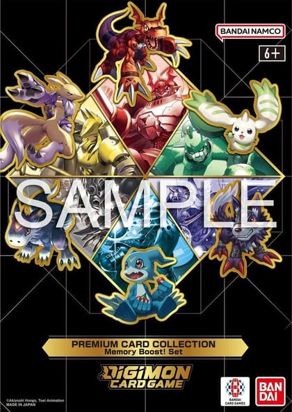 Premium Card Collection - Memory Boost! Set (Sealed Promotional Bundle), Digimon Promotion Cards P567226