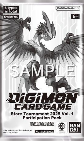 Store Tournament 2025 Vol.1 Participation Pack, Digimon Promotion Cards P607823