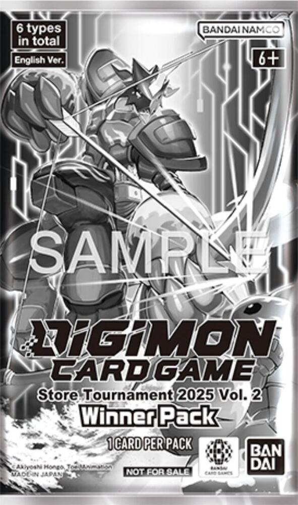 Store Tournament 2025 Vol.2 Winner Pack, Digimon Promotion Cards P625597