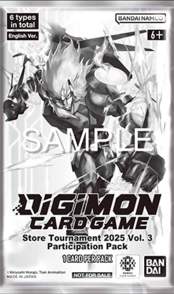 Store Tournament 2025 Vol.3 Participation Pack, Digimon Promotion Cards P639900