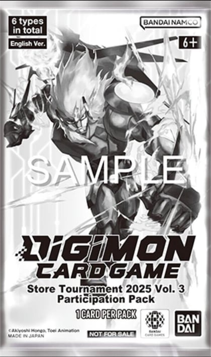Store Tournament 2025 Vol.3 Participation Pack, Digimon Promotion Cards P639900