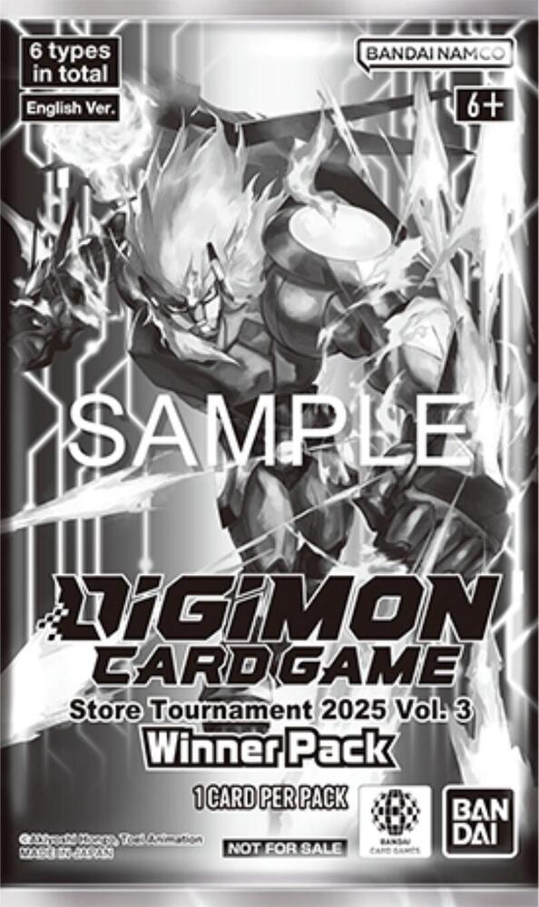 Store Tournament 2025 Vol.3 Winner Pack, Digimon Promotion Cards P639912