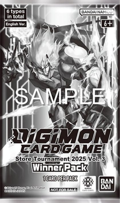 Store Tournament 2025 Vol.3 Winner Pack, Digimon Promotion Cards P639912