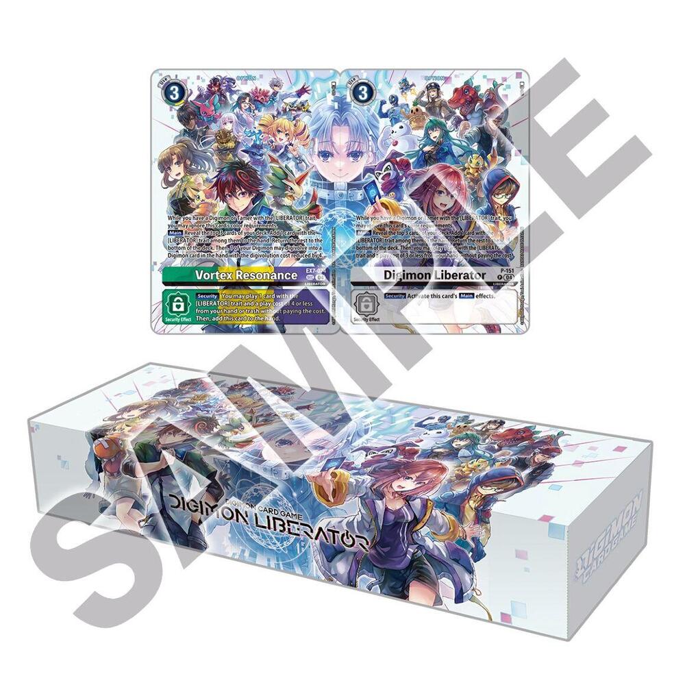 Digimon Liberator Debuggers Set (Sealed Promotional Bundle), Digimon Promotion Cards P674686