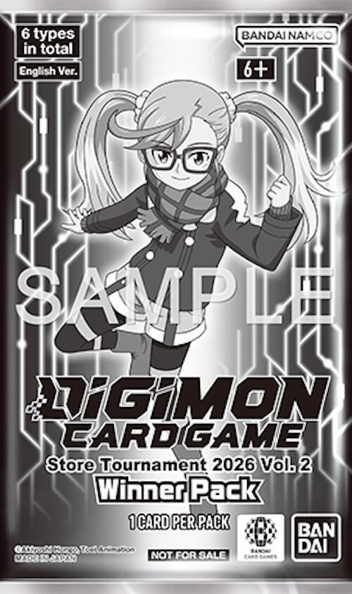 Store Tournament 2026 Vol. 2 Winner Pack, Digimon Promotion Cards P684039