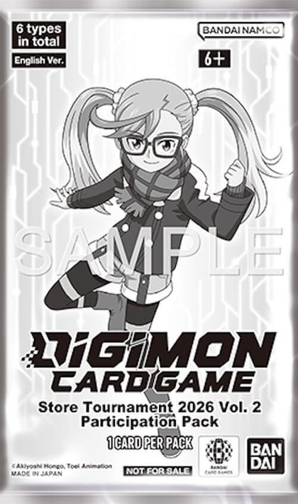 Store Tournament 2026 Vol. 2 Participation Pack, Digimon Promotion Cards P684040