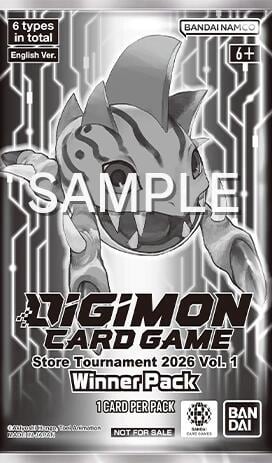 Store Tournament 2026 Vol. 1 Winner Pack, Digimon Promotion Cards P690563