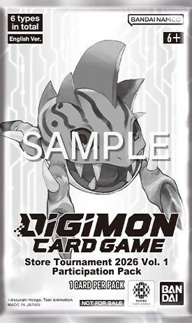 Store Tournament 2026 Vol. 1 Participation Pack, Digimon Promotion Cards P690564