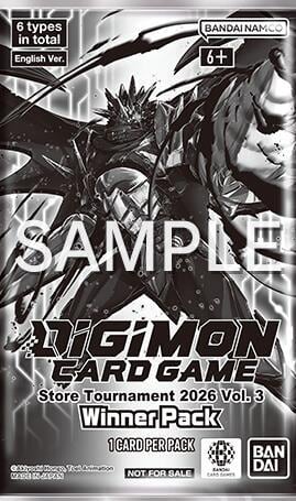 Store Tournament 2026 Vol.3 Winner Pack, Digimon Promotion Cards P704963