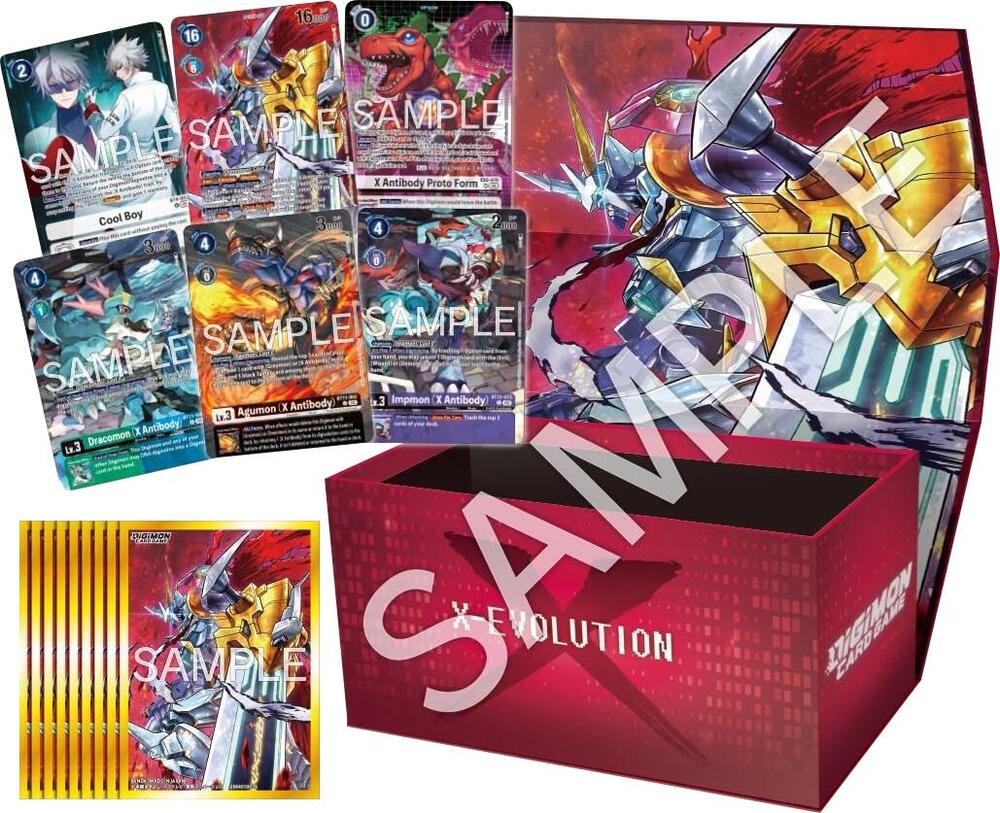 Tamer's Selection Box Ver. X Antibody (Sealed Promotional Bundle), Digimon Promotion Cards P712872