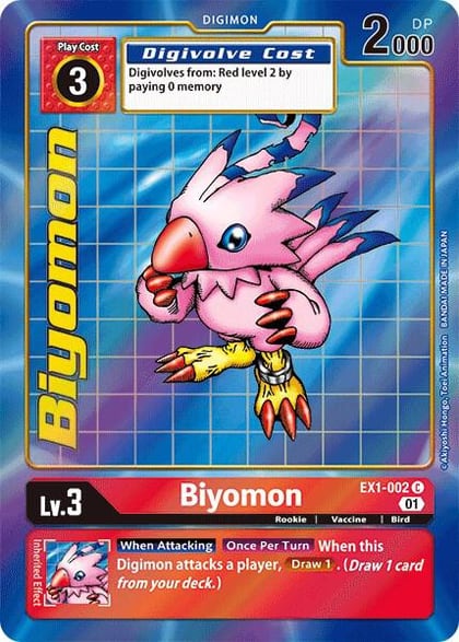 Biyomon (Alternate Art), Classic Collection EX1-002 C