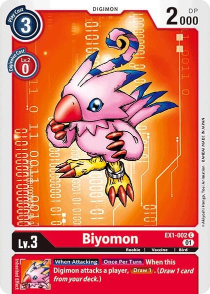 Biyomon, Classic Collection EX1-002 C