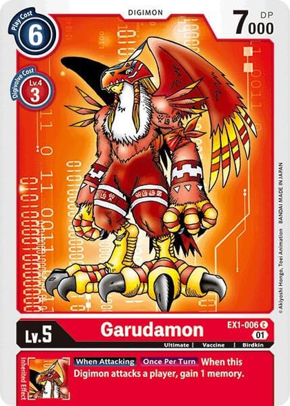 Garudamon, Classic Collection EX1-006 C