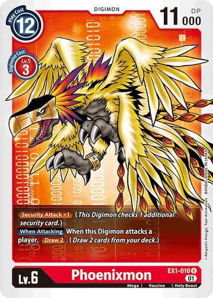 Phoenixmon, Classic Collection EX1-010 U