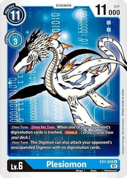 Plesiomon, Classic Collection EX1-020 U