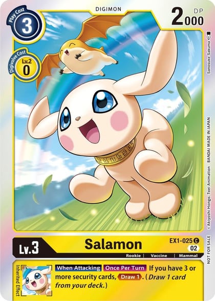 Salamon (Official Tournament Pack Vol. 7), Classic Collection EX1-025 C