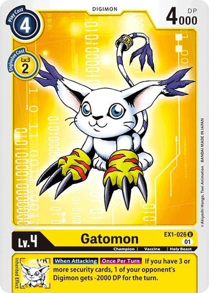 Gatomon, Classic Collection EX1-026 U