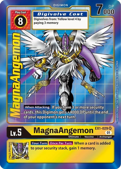 MagnaAngemon (Alternate Art), Classic Collection EX1-029 SR