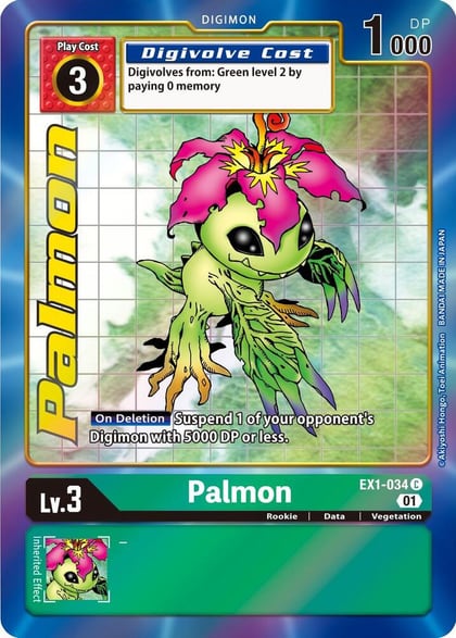 Palmon (Alternate Art), Classic Collection EX1-034 C