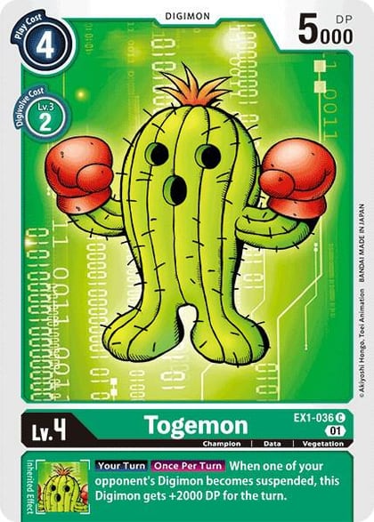 Togemon, Classic Collection EX1-036 C