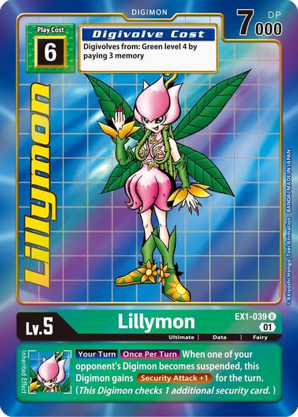 Lillymon (Alternate Art), Classic Collection EX1-039 U