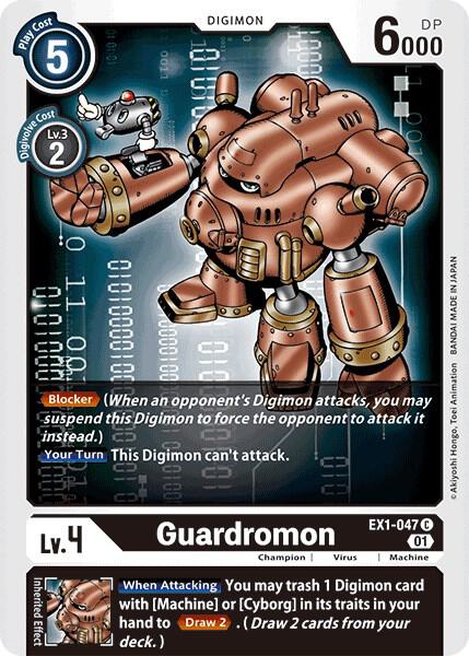 Guardromon, Classic Collection EX1-047 C