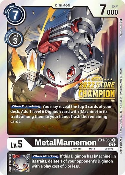 MetalMamemon (2022 Store Champion), Classic Collection EX1-050 C