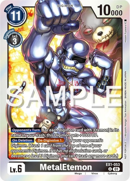 MetalEtemon (Official Tournament Pack Vol.12), Classic Collection EX1-053 U