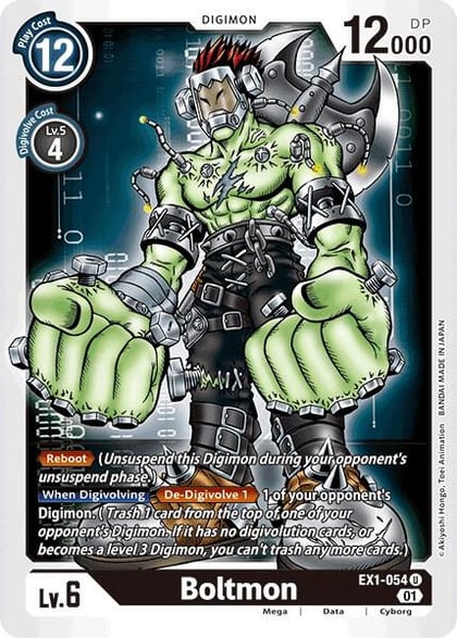 Boltmon, Classic Collection EX1-054 U