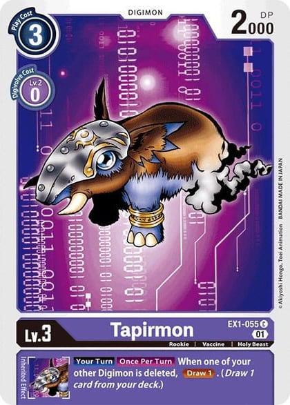 Tapirmon, Classic Collection EX1-055 C